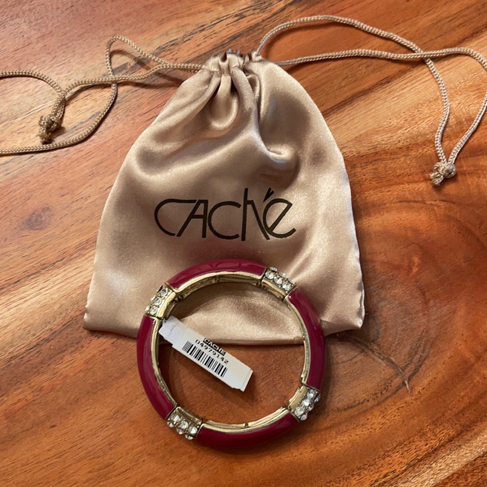 NWT CACHE STRETCH BANGLE BRACELET - Picture 5 of 10